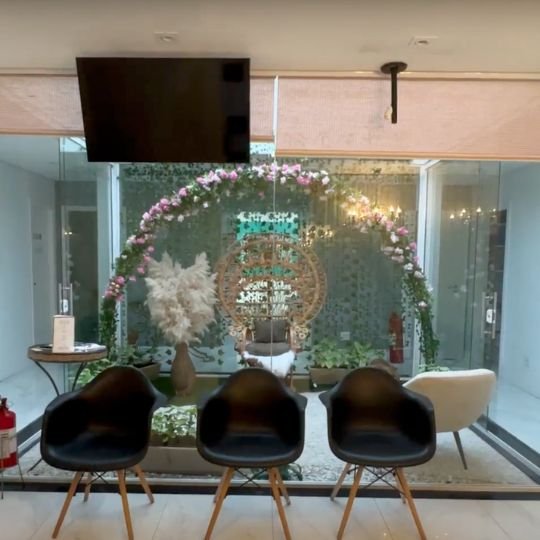 Sala de espera ampla
